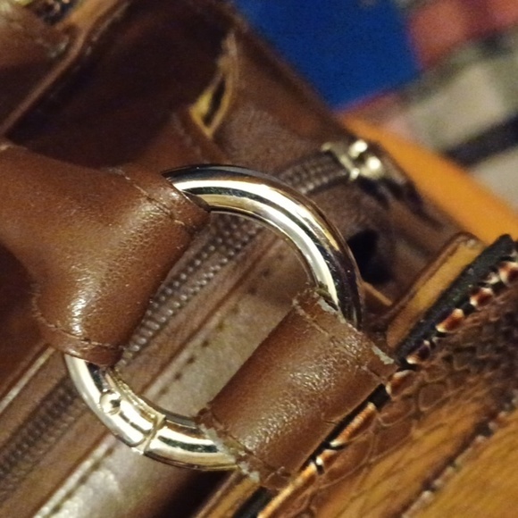 Miche Classic Base Handbag & Jen Classic Metallic Copper Reptile Print Shell Set - Picture 4 of 16